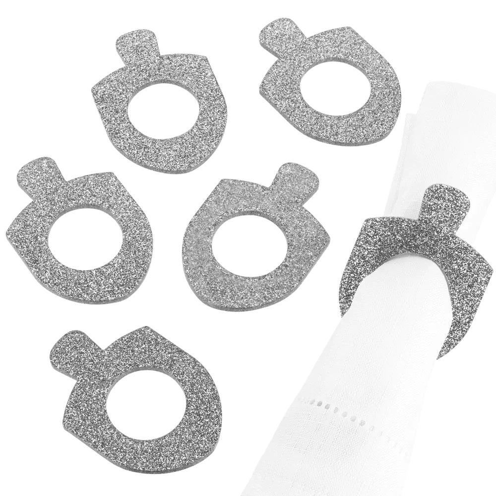 Dreidel Napkin Rings - Elegant Linen