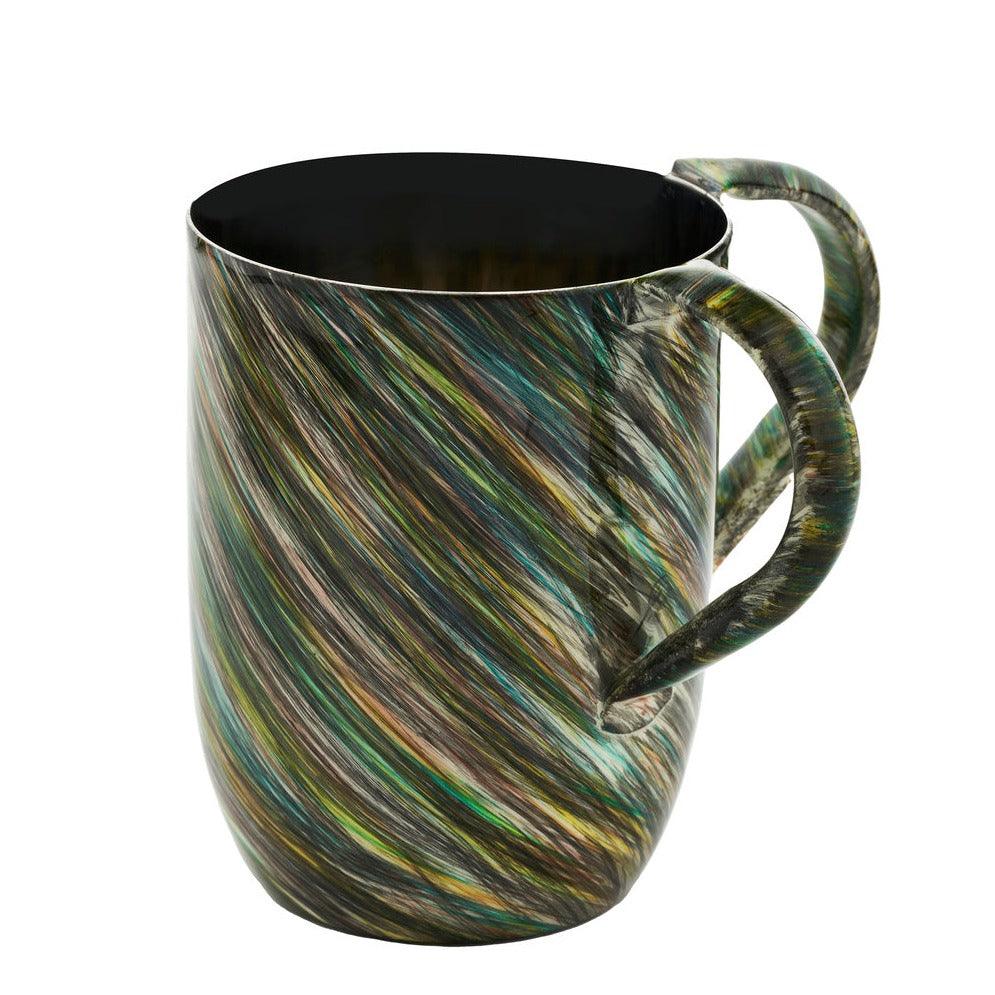 Emerald Green Wash Cup-Decal - Elegant Linen