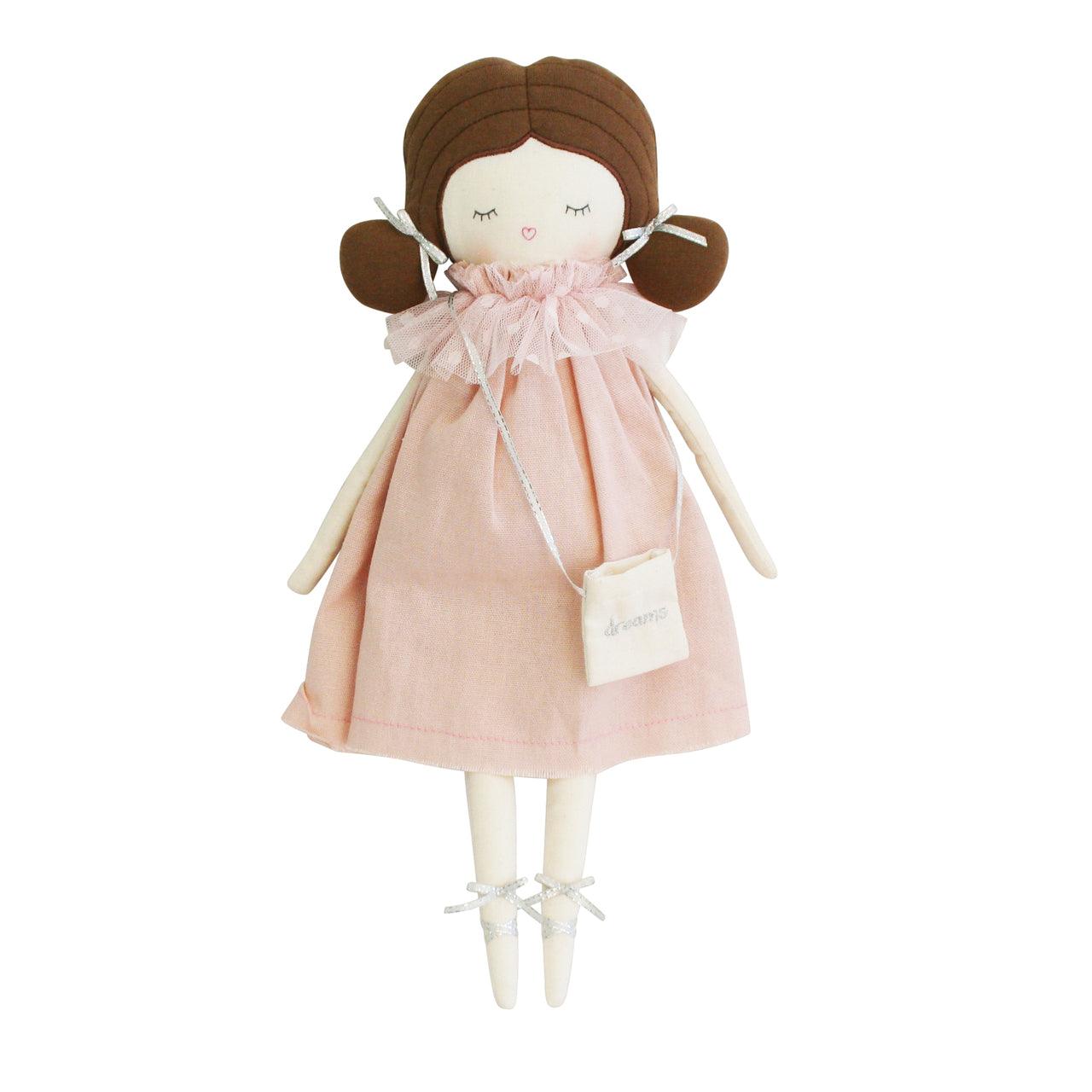 Emily Dreams Doll 40cm Pink - Elegant Linen