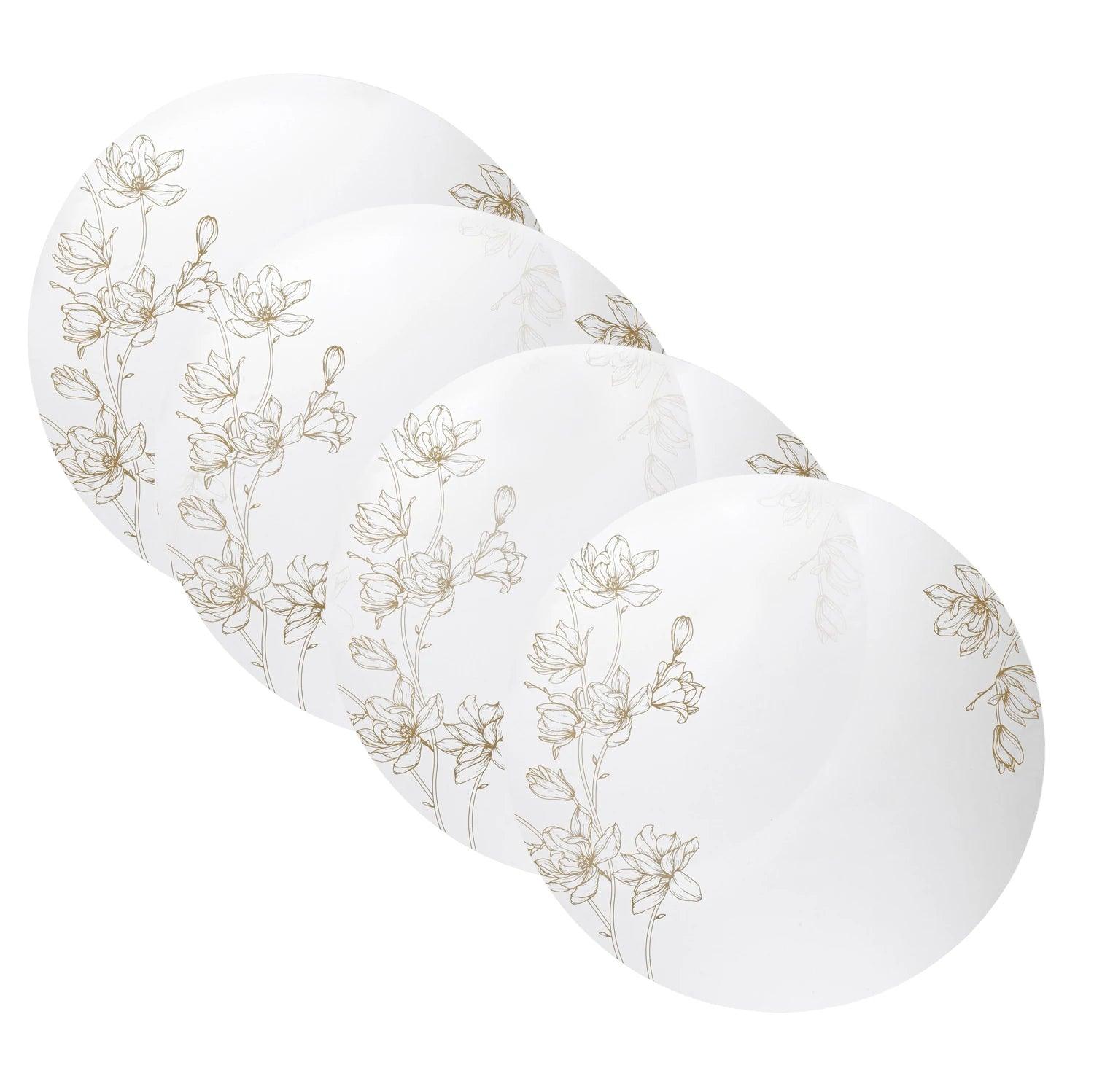 Floral Chargers - Elegant Linen