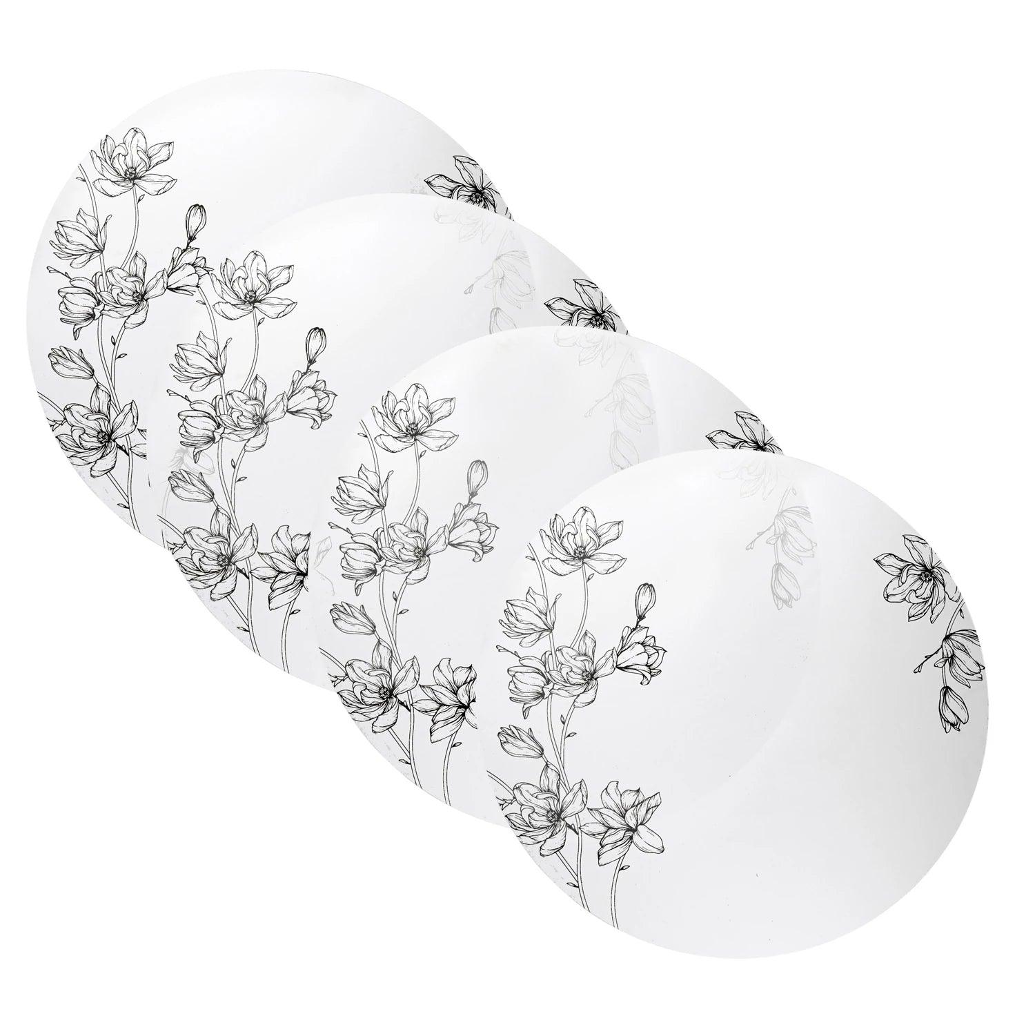 Floral Chargers - Elegant Linen