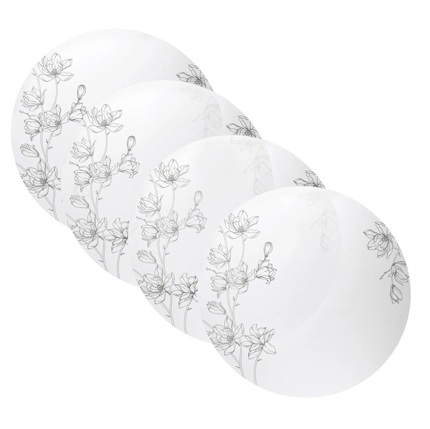 Floral Chargers - Elegant Linen