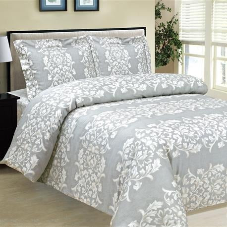 French Emblem 8 Piece Bedding Set - Elegant Linen