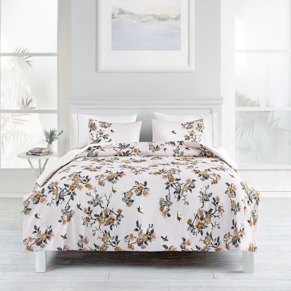 Giardino Percale 4 Piece Bedding Set - Elegant Linen