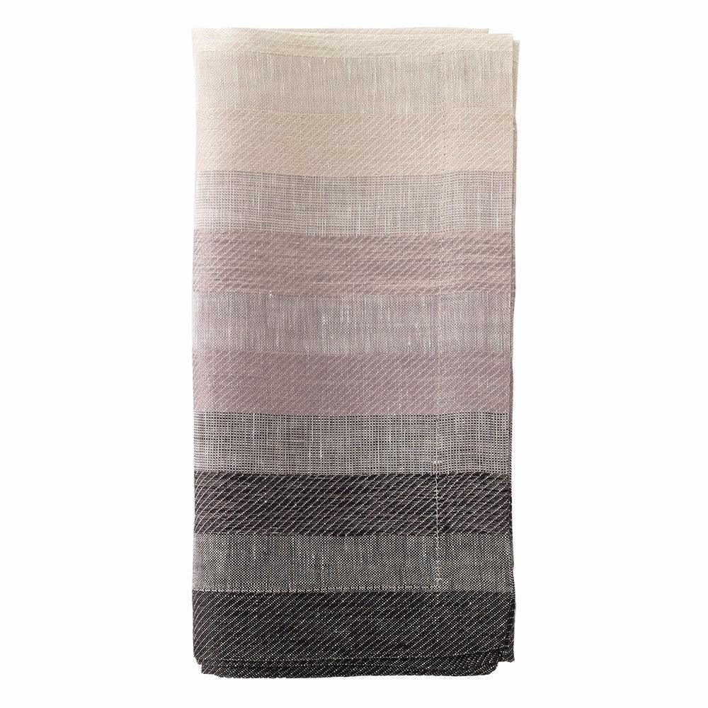 Gradient Stripe Napkin - Elegant Linen