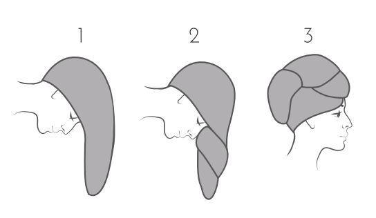 Hair Towel Dusty Rose - Elegant Linen