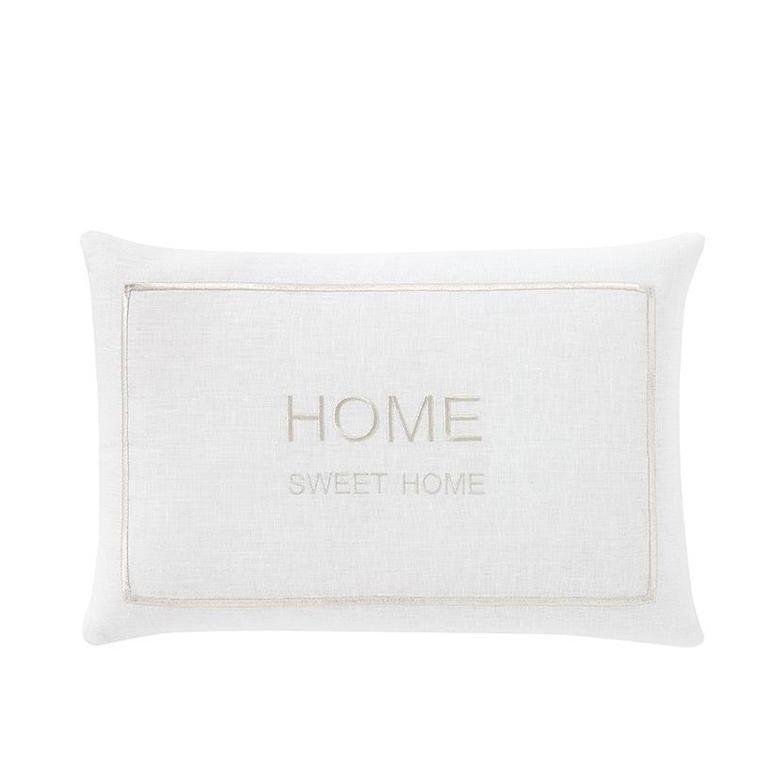 Home Sweet Home Massima Decorative Pillow - Elegant Linen