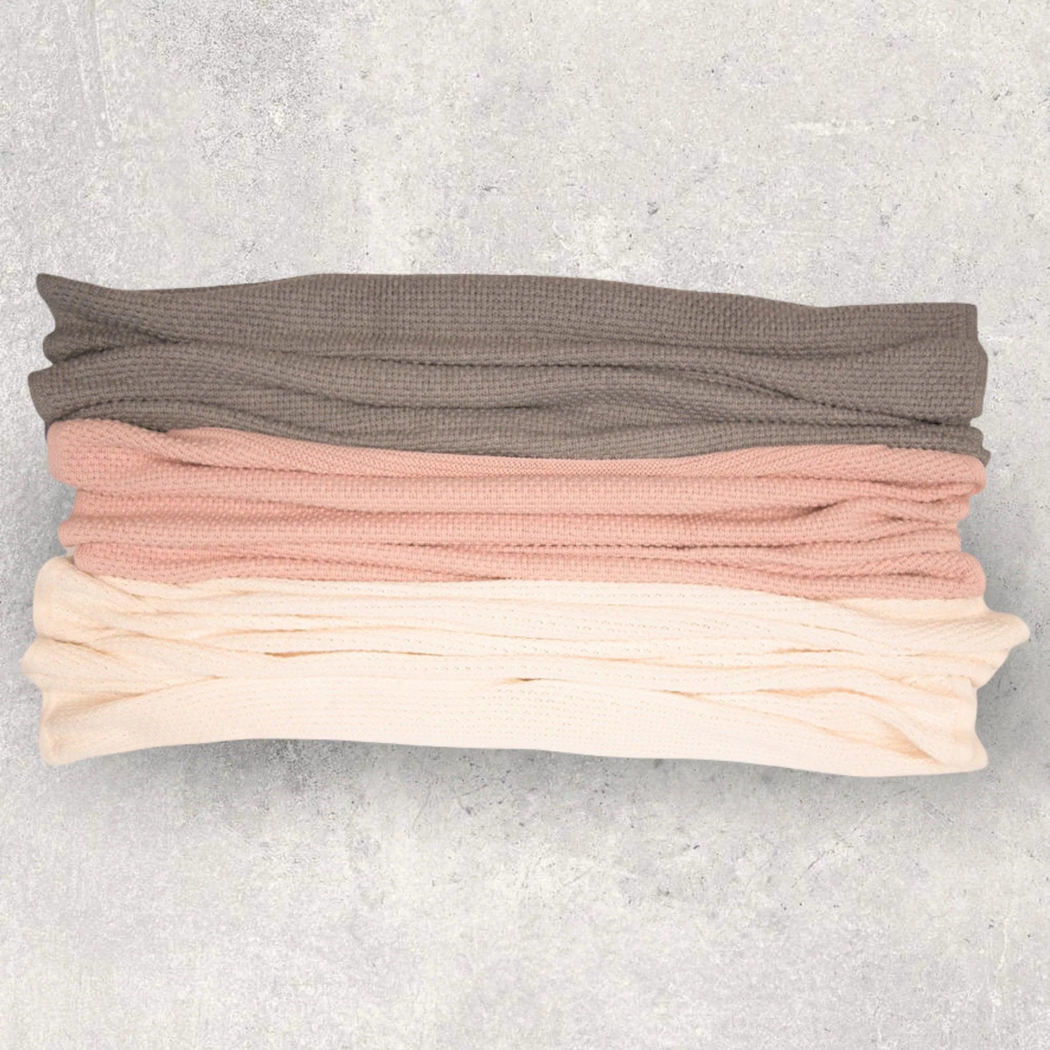 Honey Bee Pink Pearl Infant Set - Elegant Linen