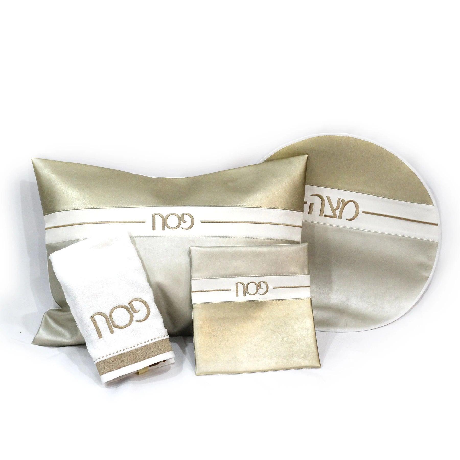 Horizontal Pesach Set - Elegant Linen
