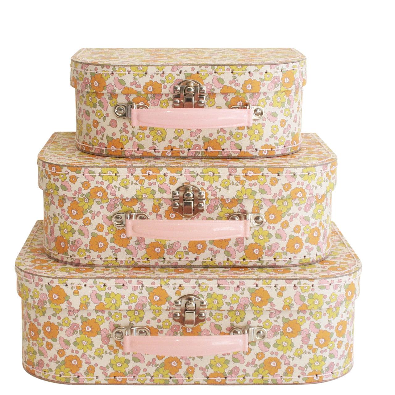 Kids Carry Case Set - Sweet Marigold - Elegant Linen