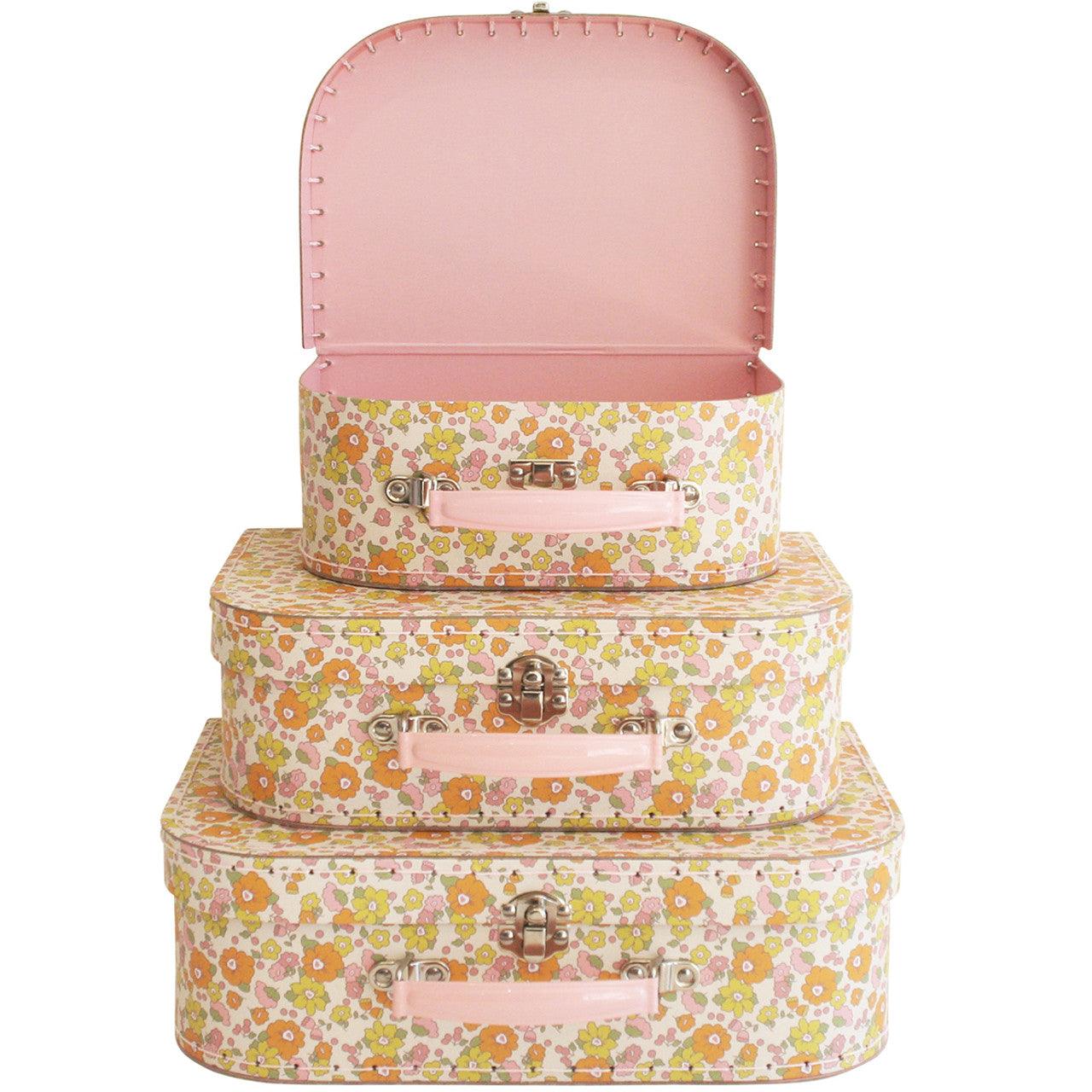 Kids Carry Case Set - Sweet Marigold - Elegant Linen