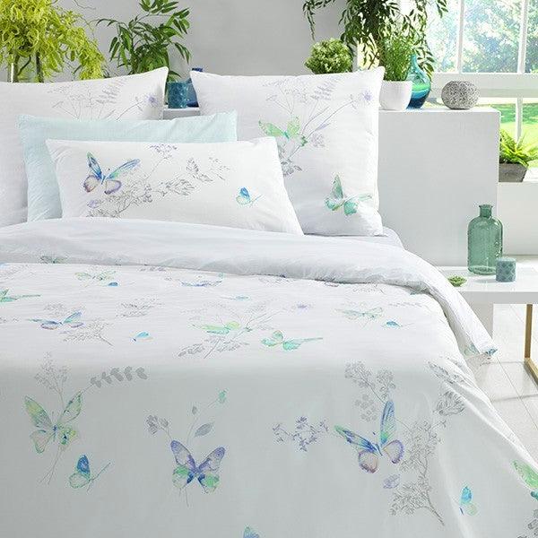 La Pillango 4 Piece Bedding Set - Elegant Linen