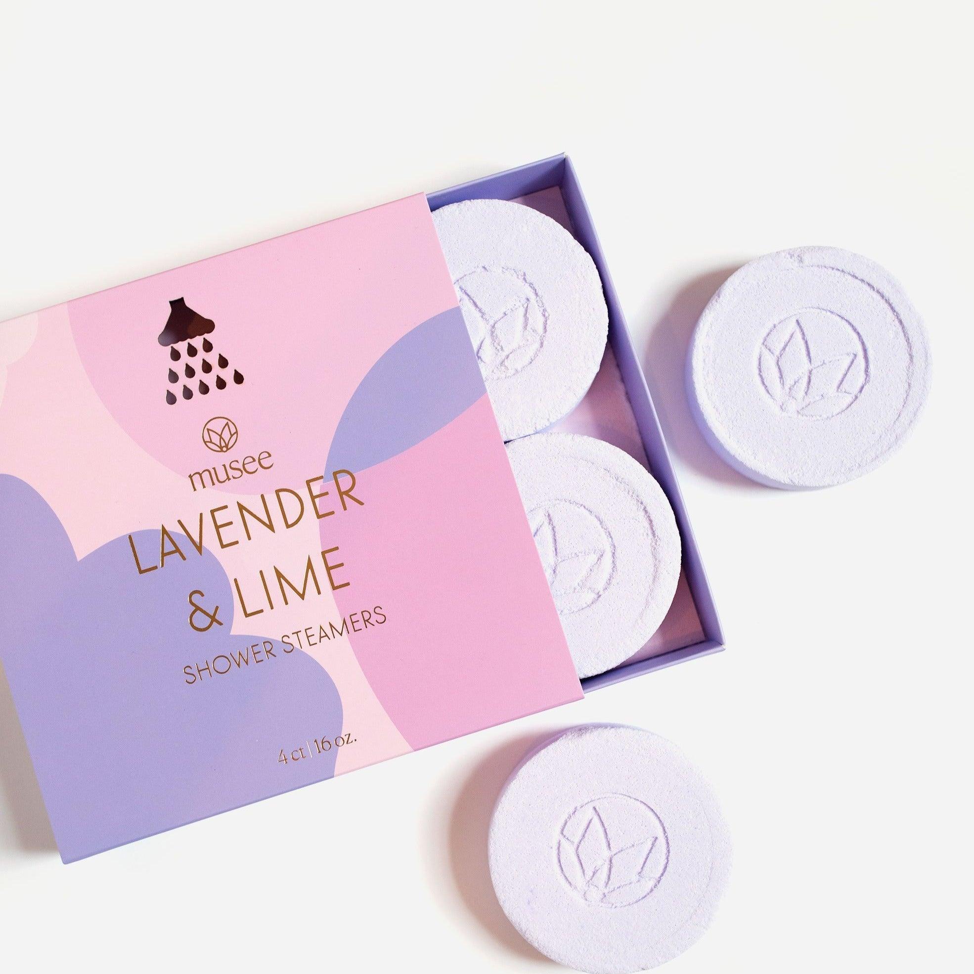 Lavender & Lime Shower Steamer - Elegant Linen