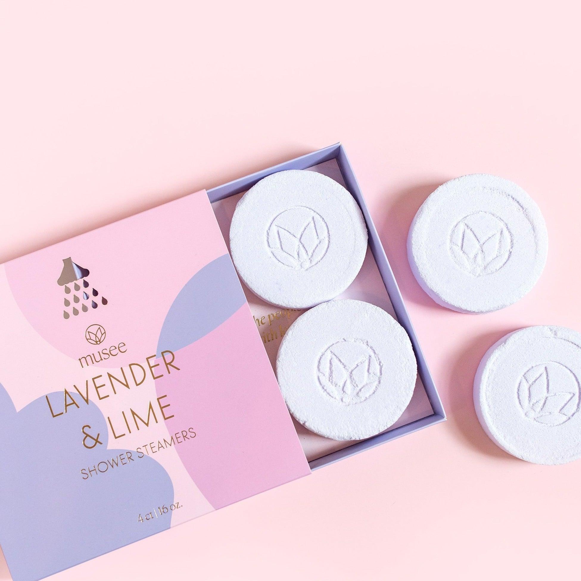Lavender & Lime Shower Steamer - Elegant Linen
