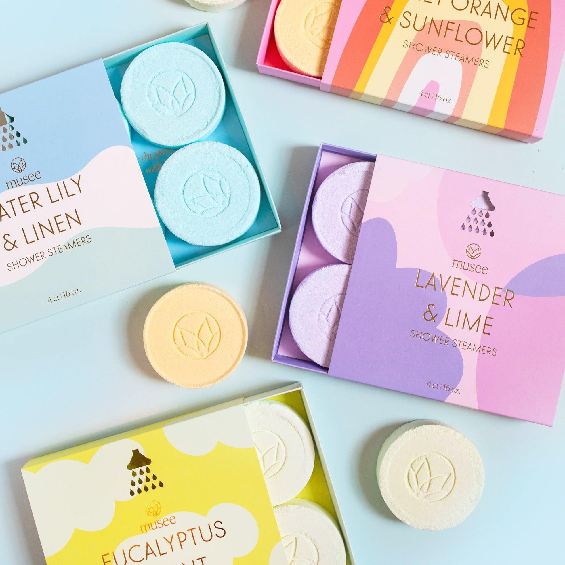 Lavender & Lime Shower Steamer - Elegant Linen
