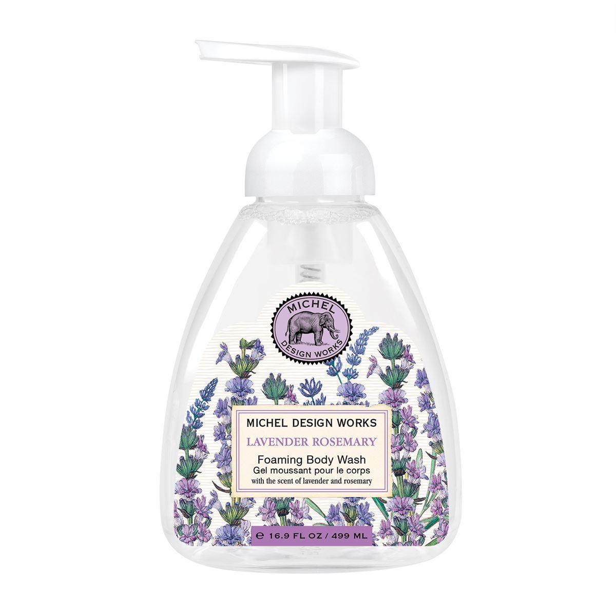 Lavender Rosemary Foaming Body Wash - Elegant Linen