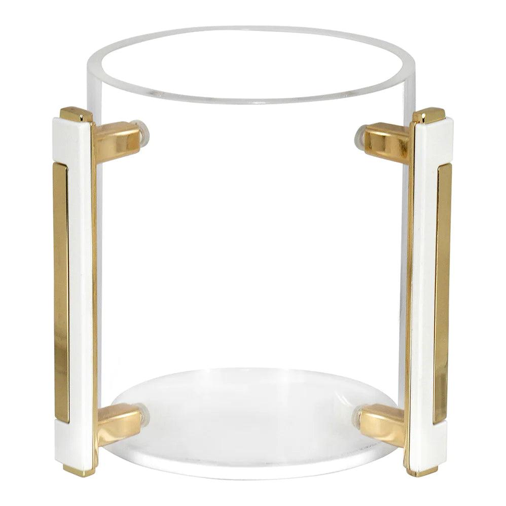 http://elegantlinen.com/cdn/shop/products/lucite-clear-wash-cup-with-gold-designed-handles-elegant-linen-1.webp?v=1700172993