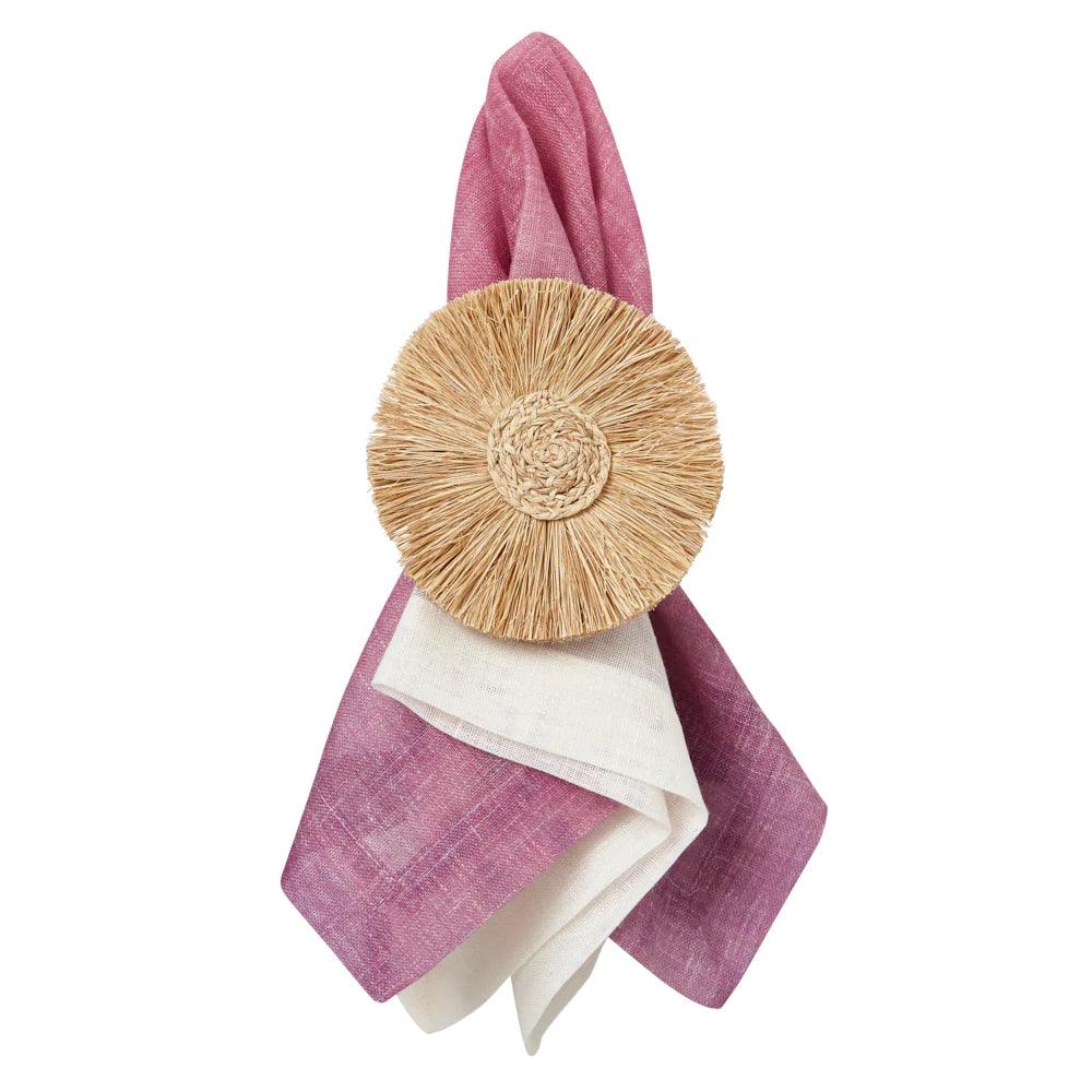 Maldives Napkins, Set of 4 - Elegant Linen