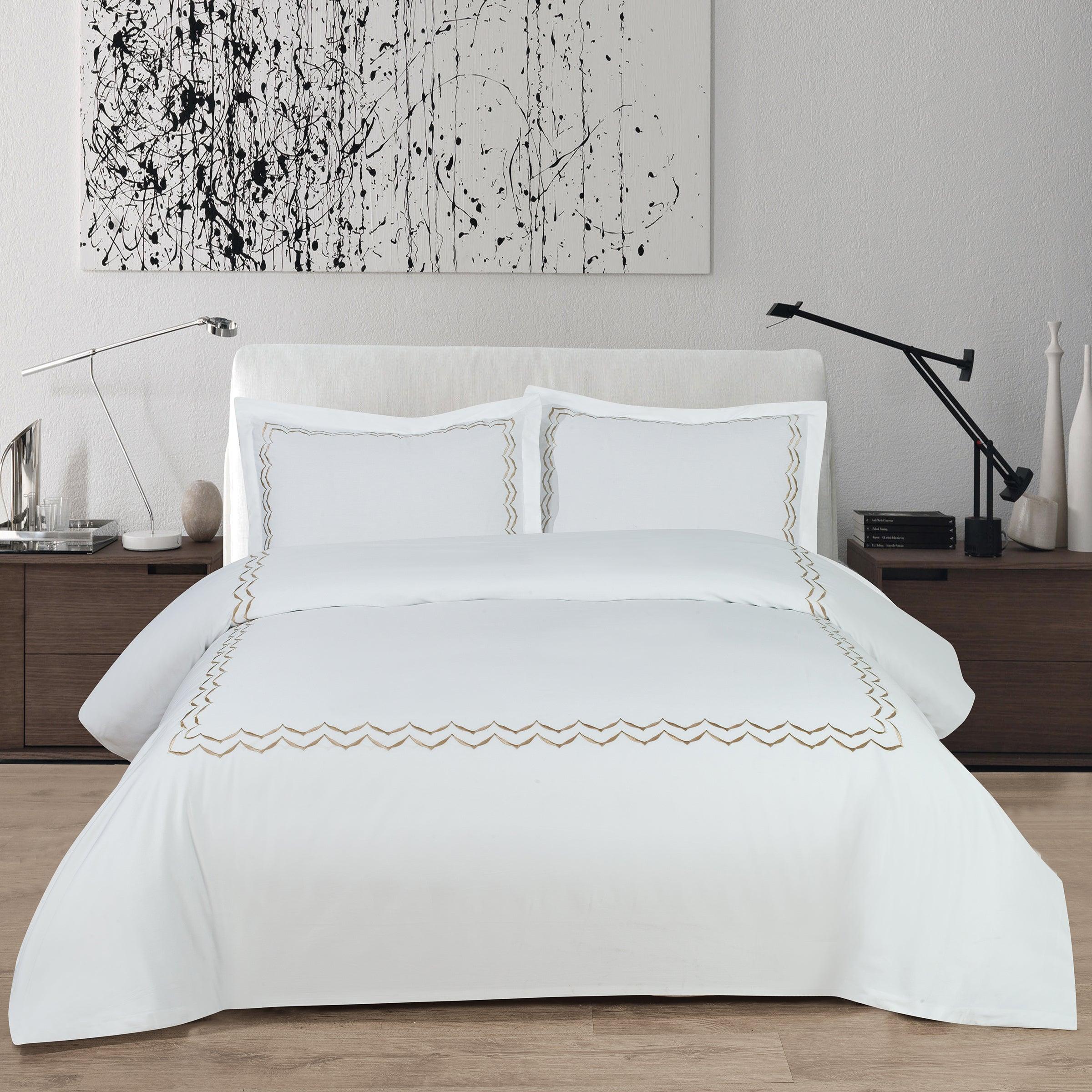 Marriot 4 Piece Bedding Set - Elegant Linen