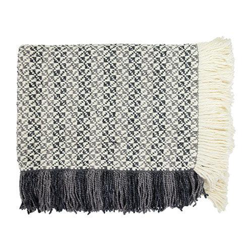 Middlebury Platinum Throw - Elegant Linen