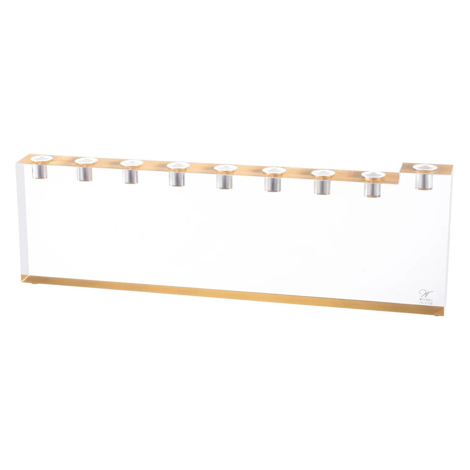 Modern Menorah - Elegant Linen