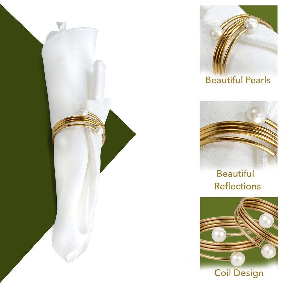 Napkin Rings - Elegant Linen