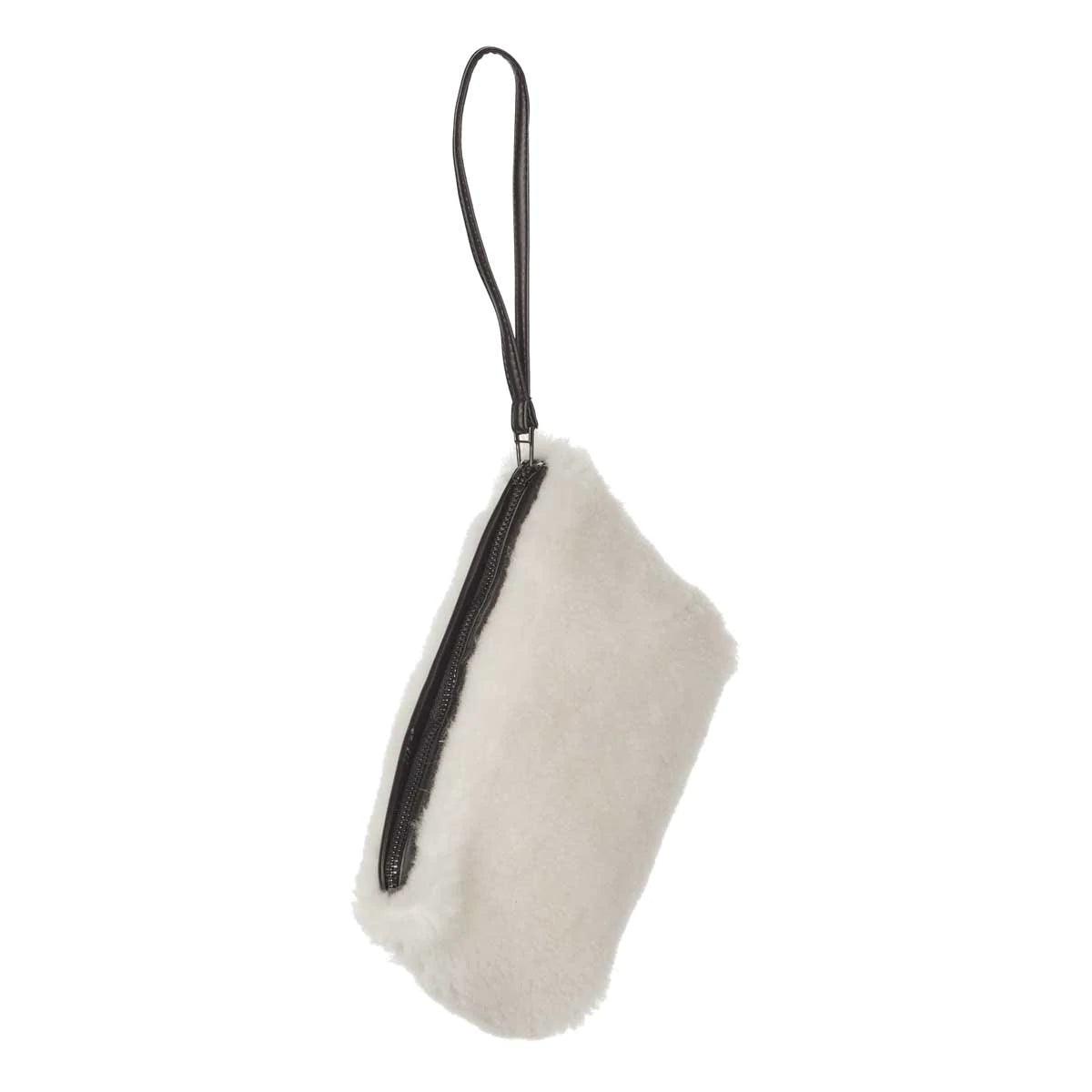 Nelly Bag Sheepskin - Elegant Linen