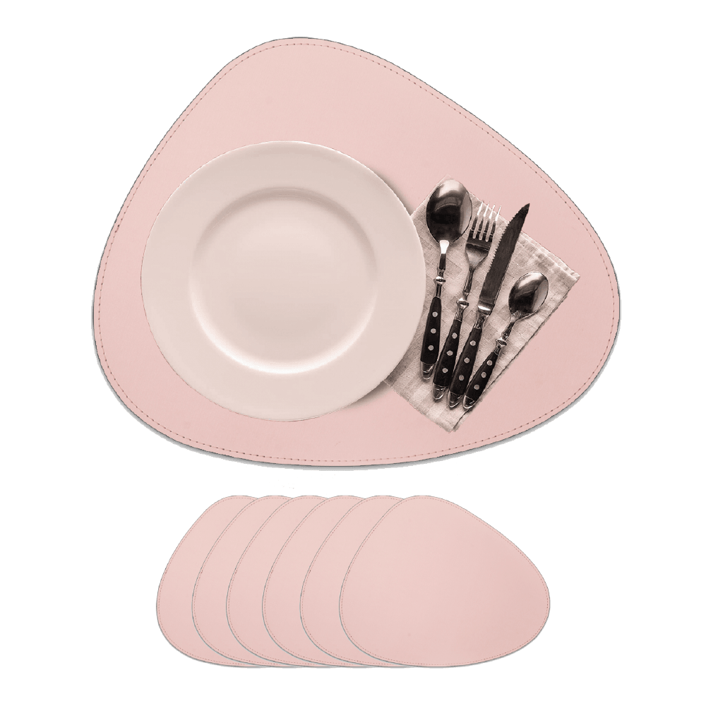 Novotela Vinyl Stone Placemat - Elegant Linen