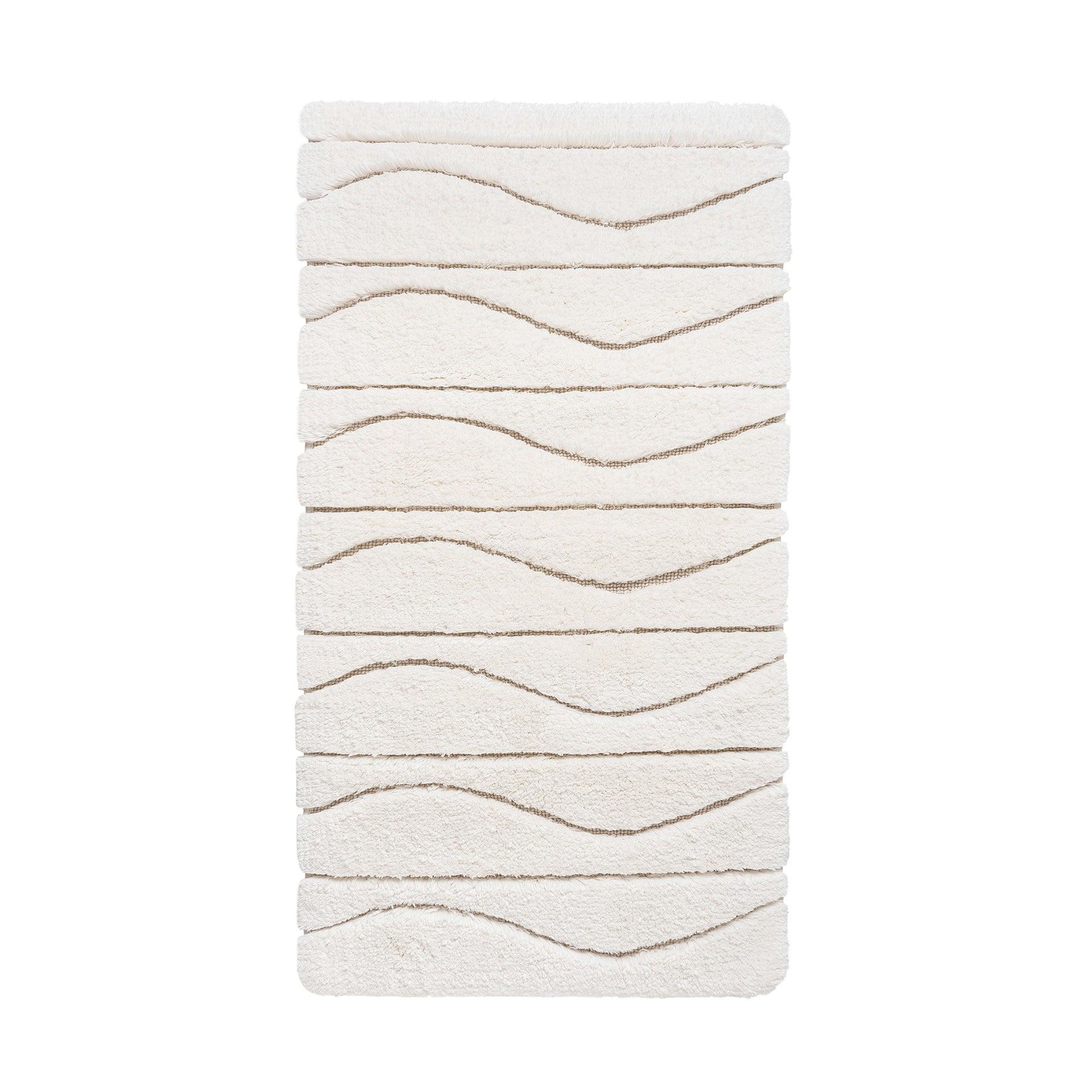 Opera Bath Rug - Elegant Linen