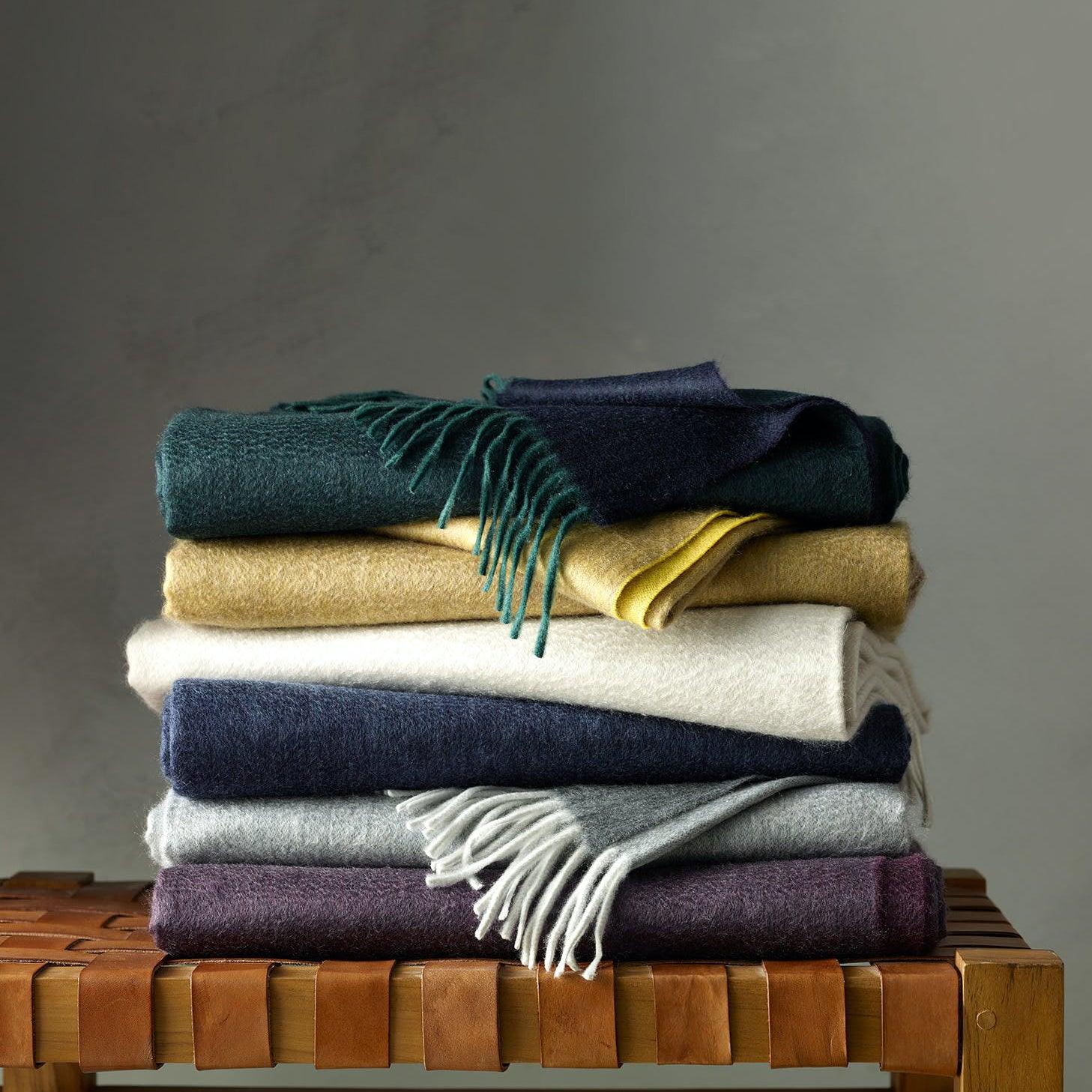 Paley Throw - Elegant Linen