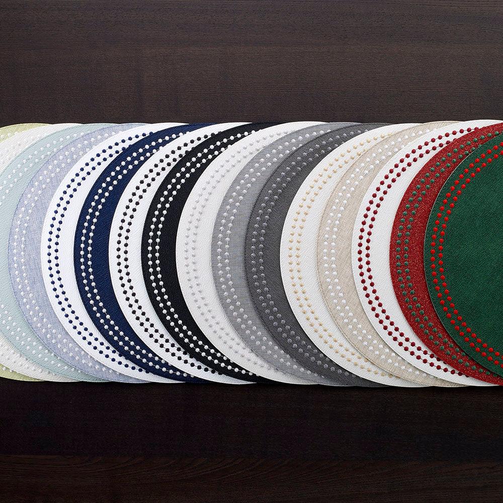 Pearls Mat - Elegant Linen