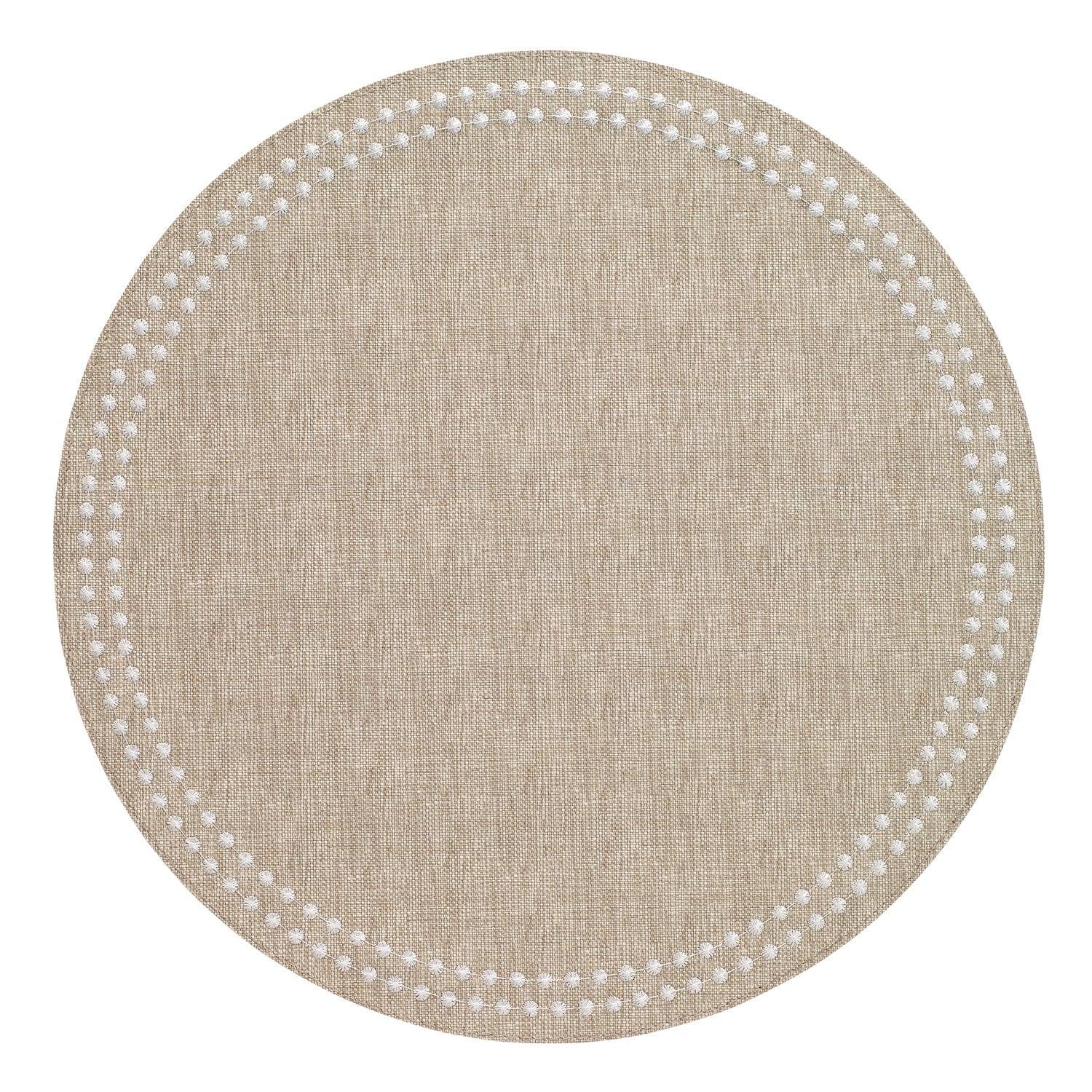 Pearls Mat - Elegant Linen