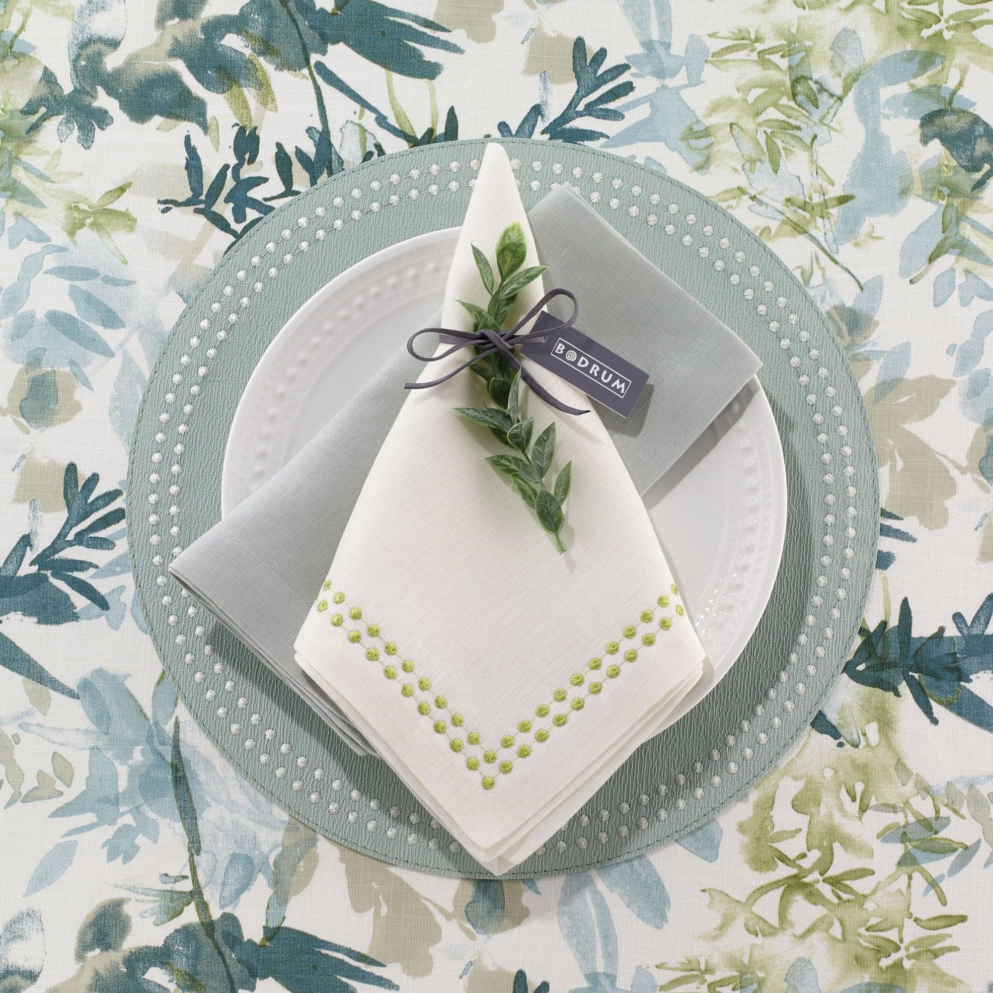 Pearls Mat - Elegant Linen