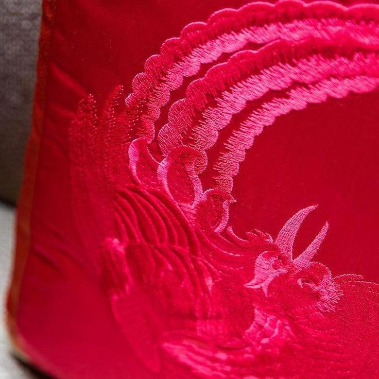 Phoenix Cushion - Elegant Linen