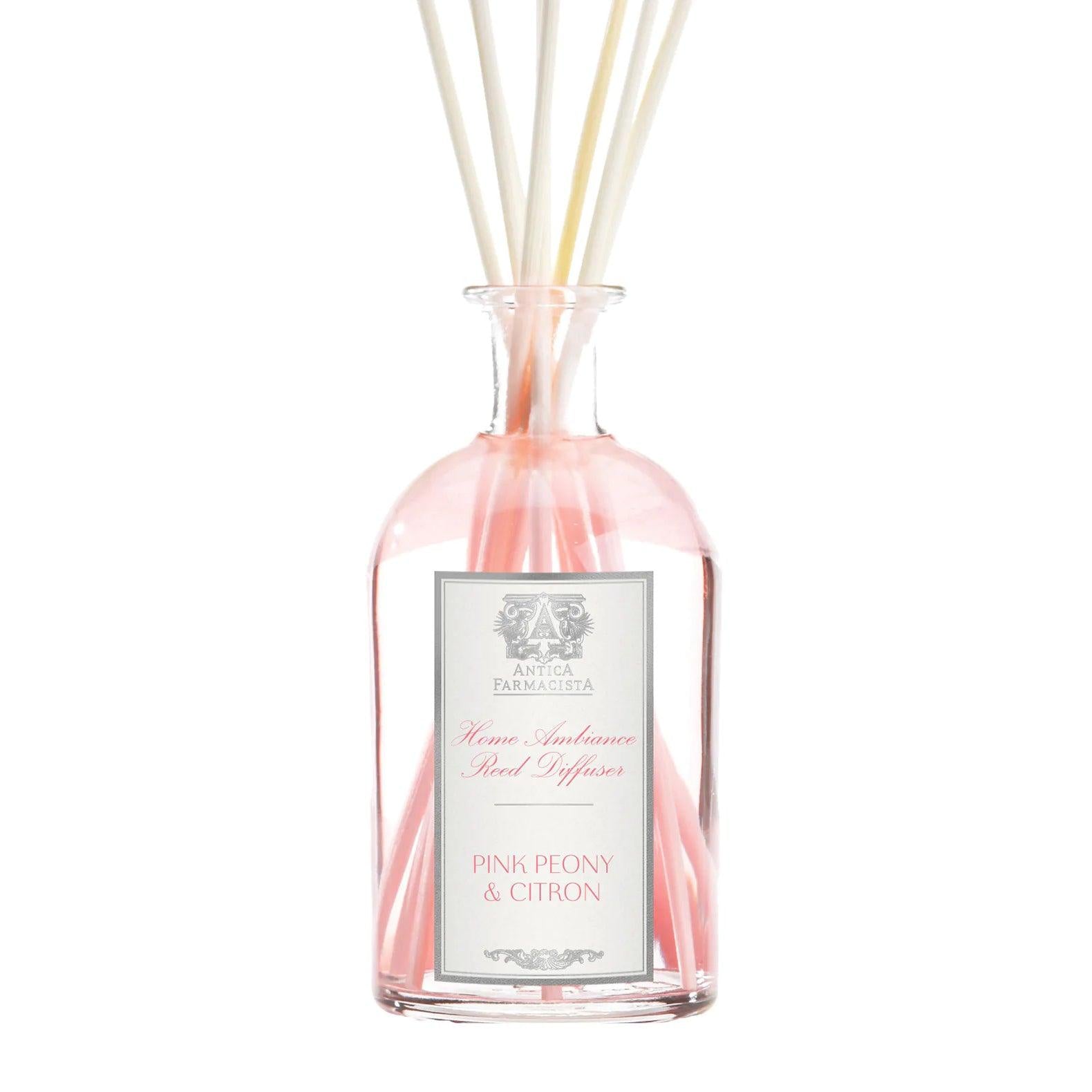 Pink Peony & Citron Diffuser - Elegant Linen