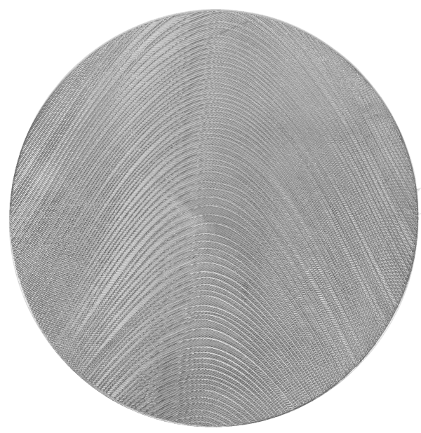 Placemats 15" Leather Look Laser Cut 12pcs - Elegant Linen