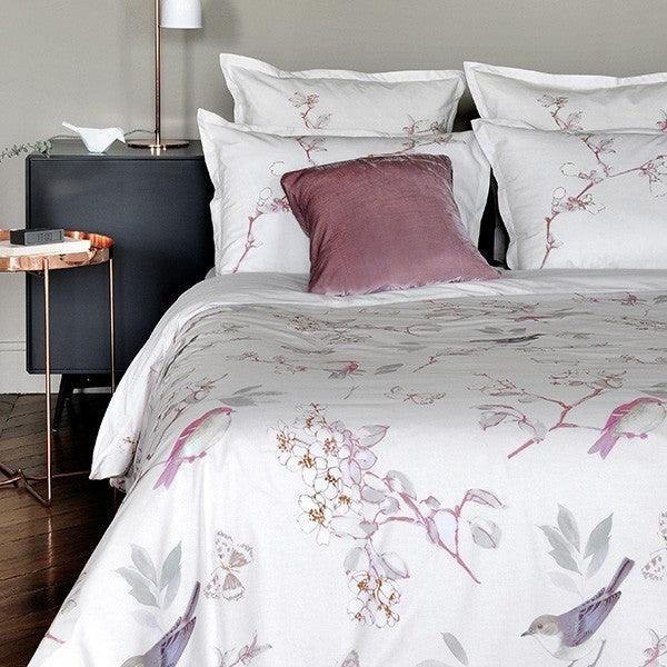 Poesie 4 Piece Bedding Set - Elegant Linen