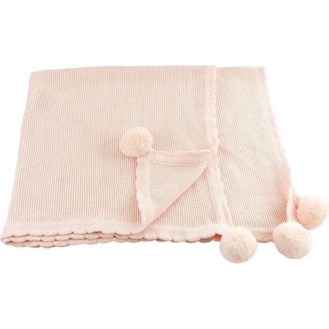 Pom Pom Blanket - Elegant Linen