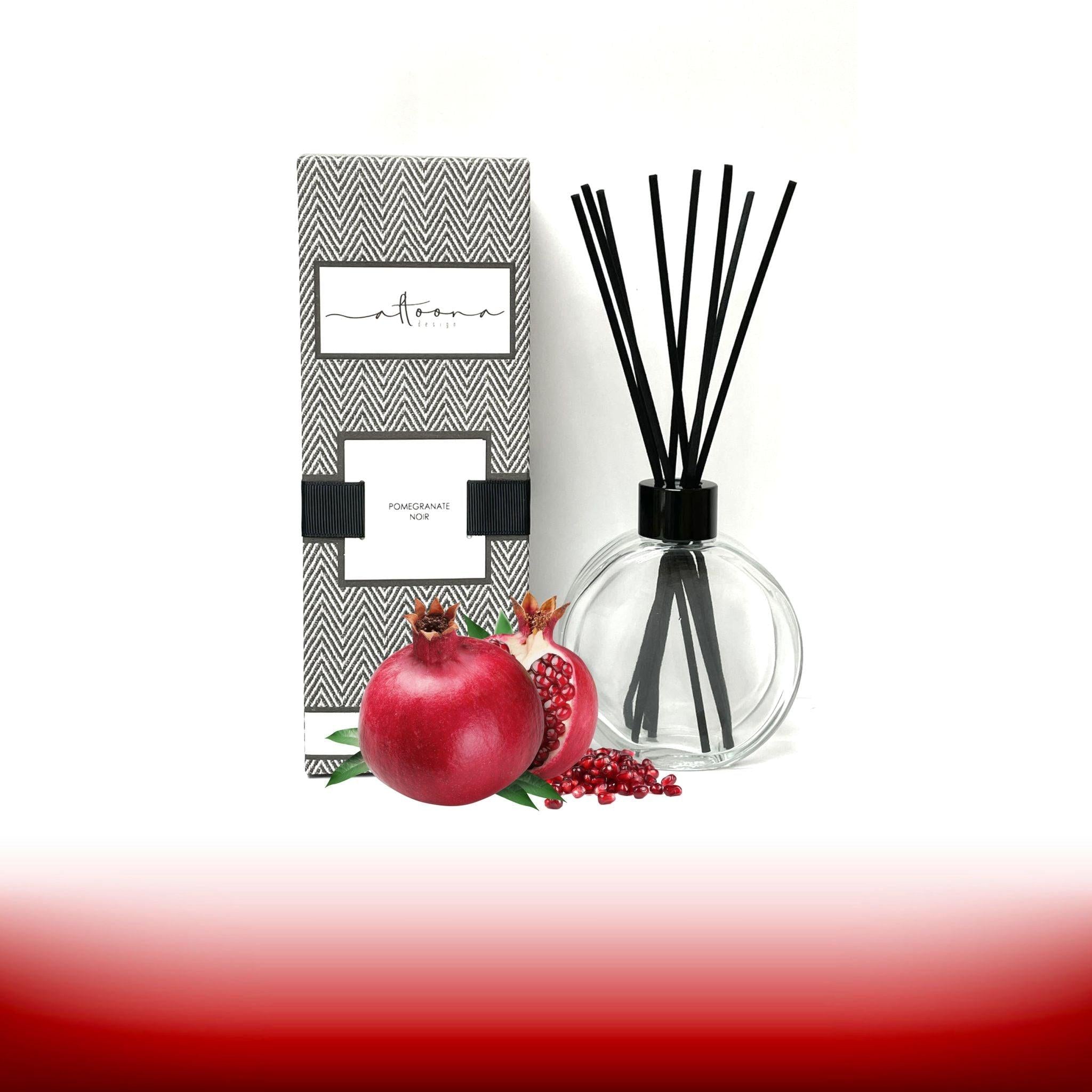 Pomegranate Noir Diffuser - Elegant Linen