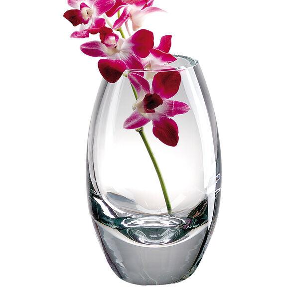 7 Hand Crafted Crystal Square Optical Bud Vase