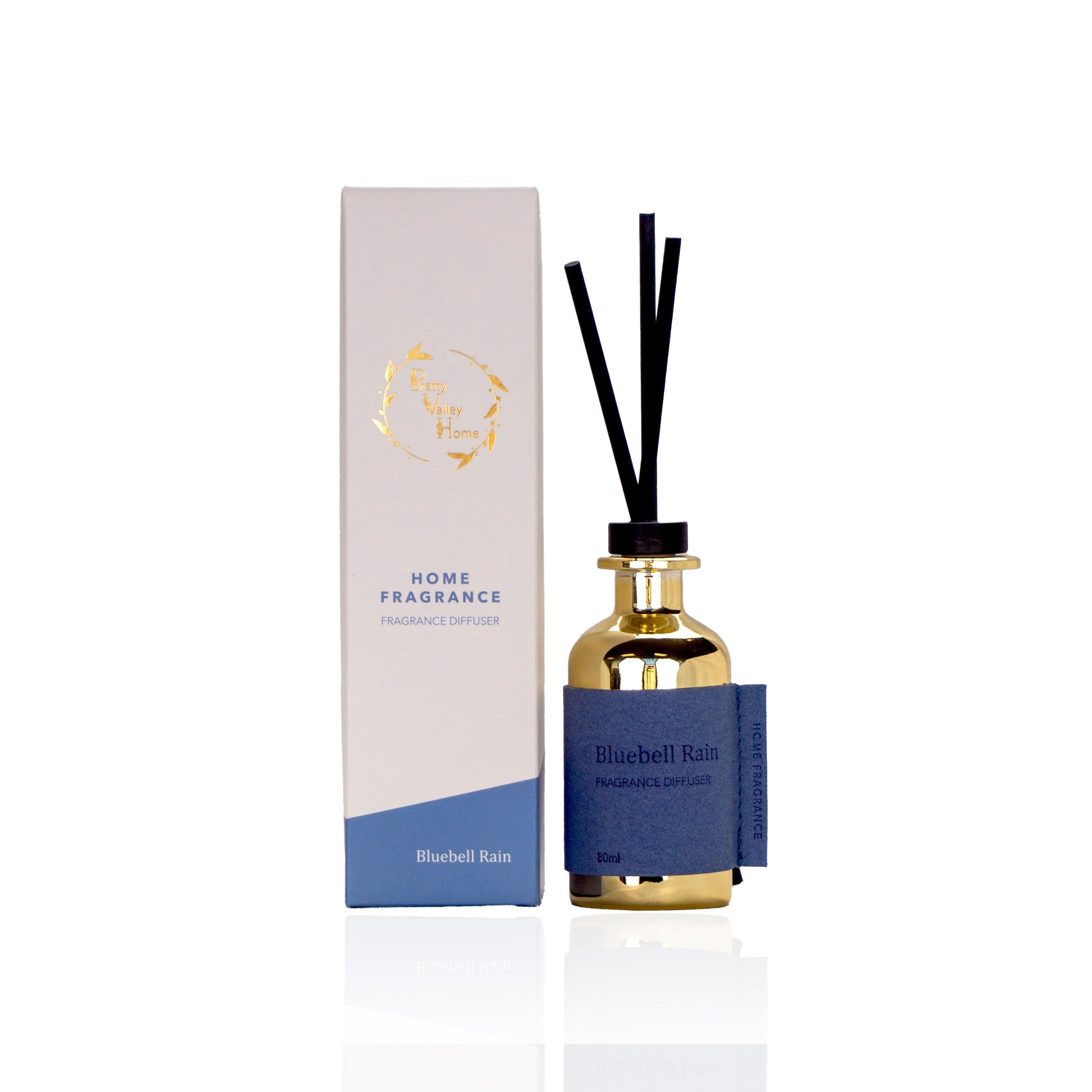 Reed Fragrance Diffuser Bluebell Rain - Elegant Linen