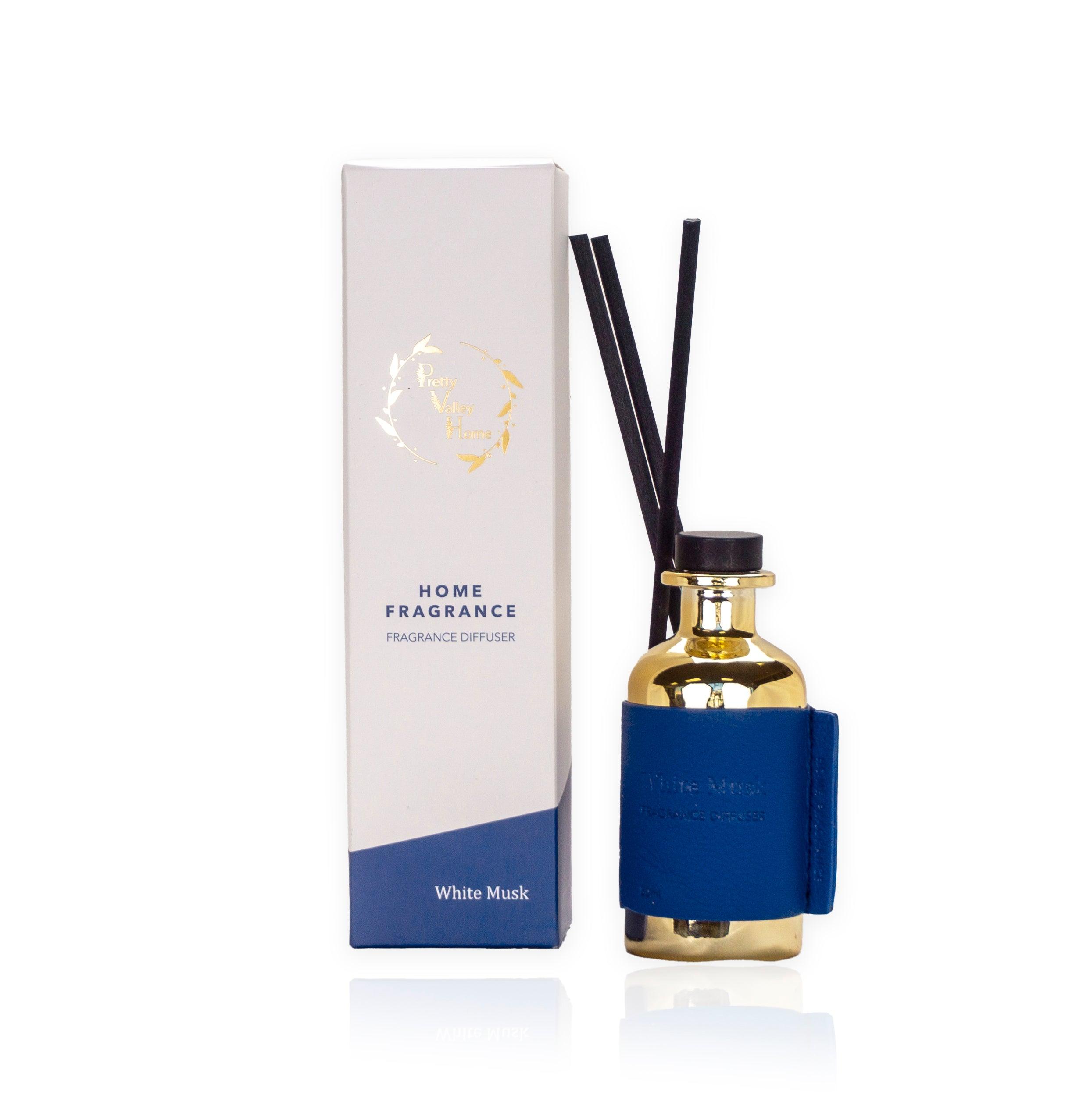 Reed Fragrance Diffuser White Musk - Elegant Linen