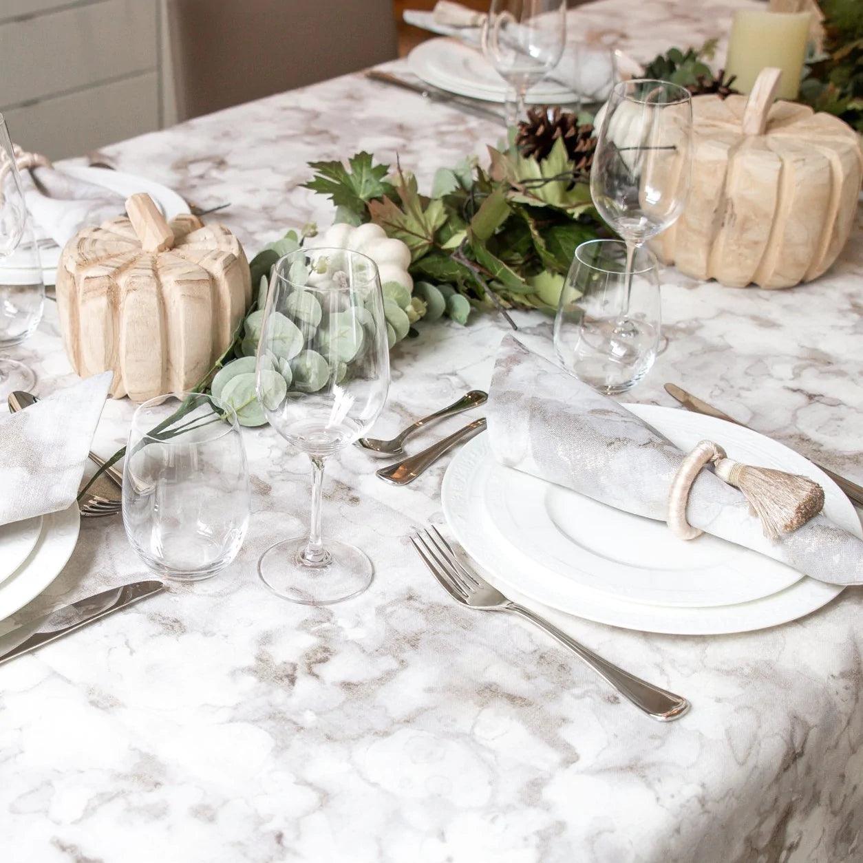 Ritz Tablecloth - Elegant Linen