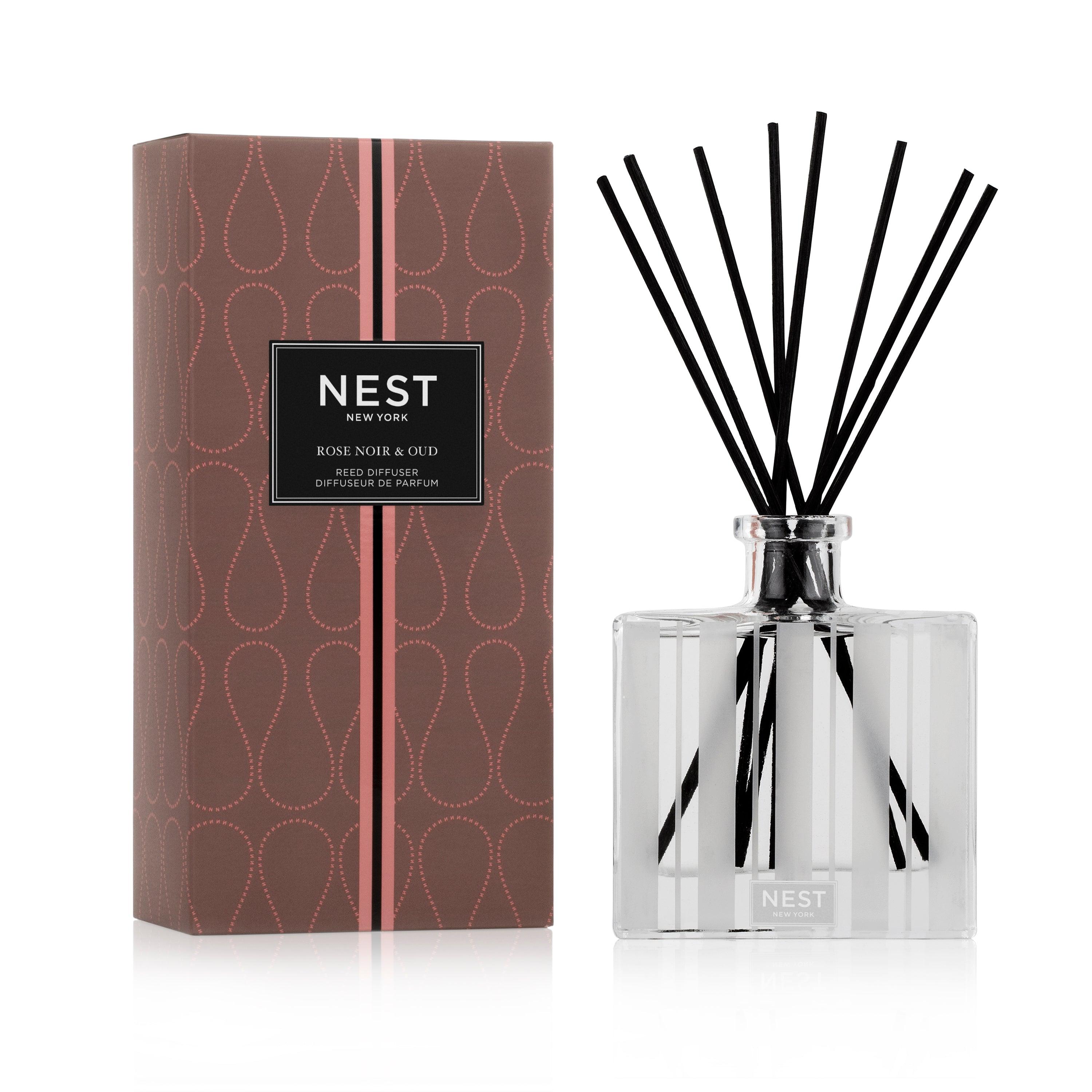 Nest Rose Noir & Oud Reed Diffuser