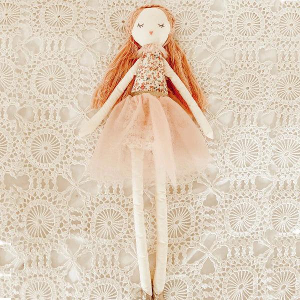 'Rose' Scented Soft Doll - Elegant Linen