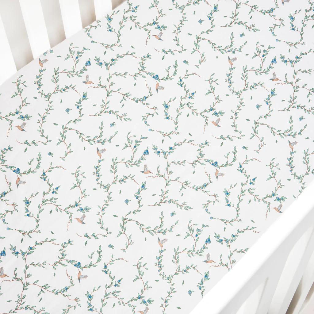 Secret Garden Baby Bedding - Elegant Linen