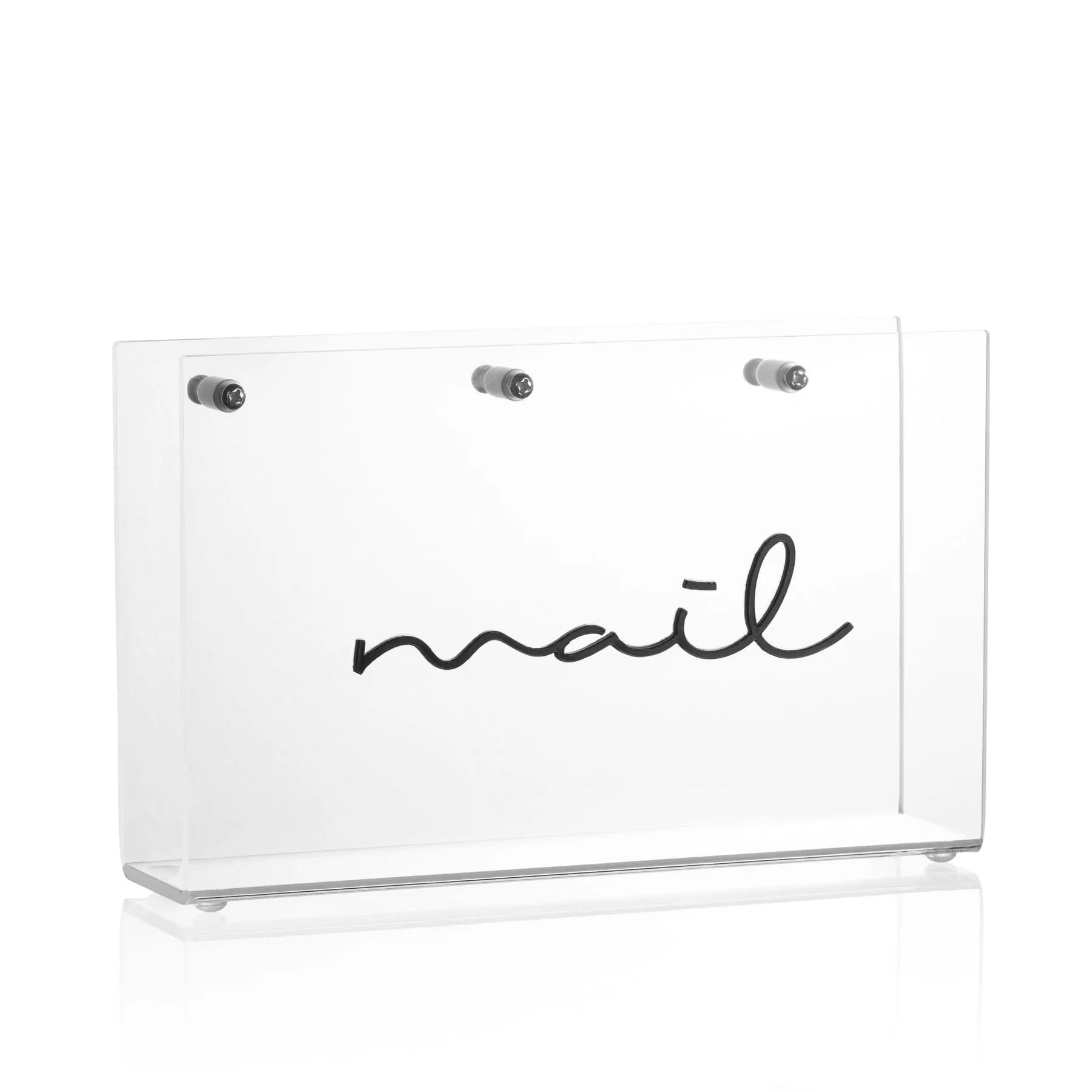Tabletop Mail / Key Holder - Elegant Linen