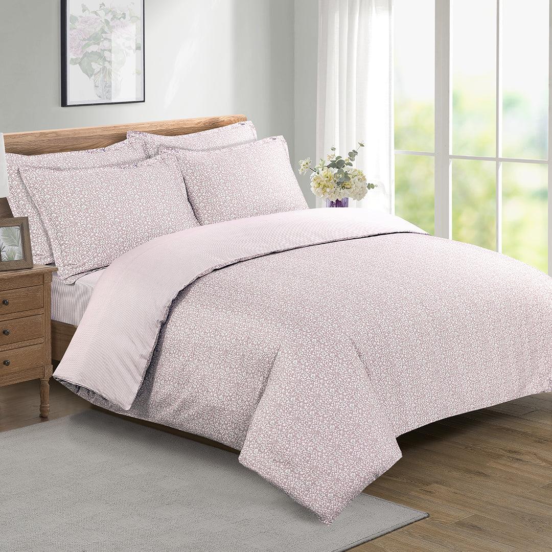 Victoria 4 Piece Bedding Set - Elegant Linen