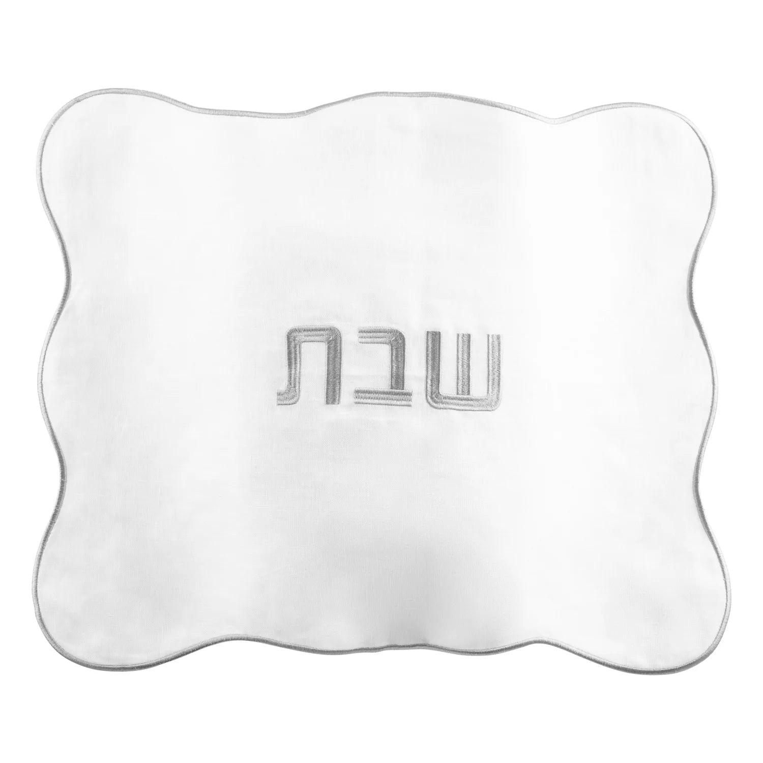 Wavy Linen Challah Cover - Elegant Linen