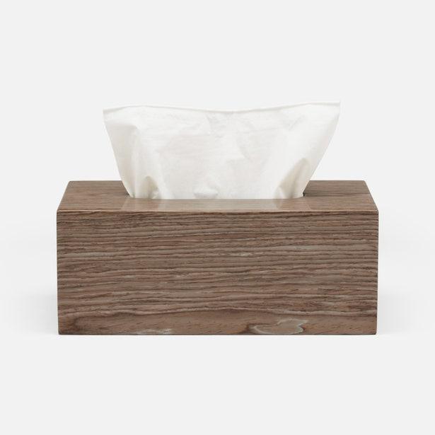 Westerly Bath Accessories-Oak Veneer - Elegant Linen